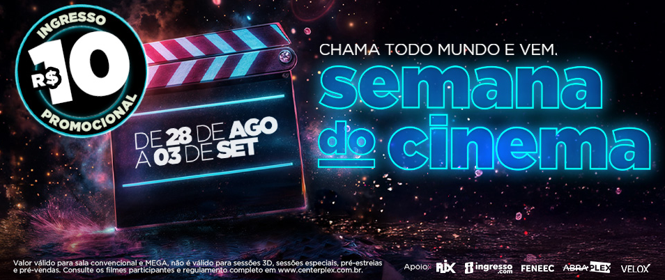 Promoção  Centerplex cinema